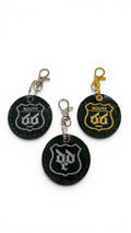 Leather AirTag Keychain