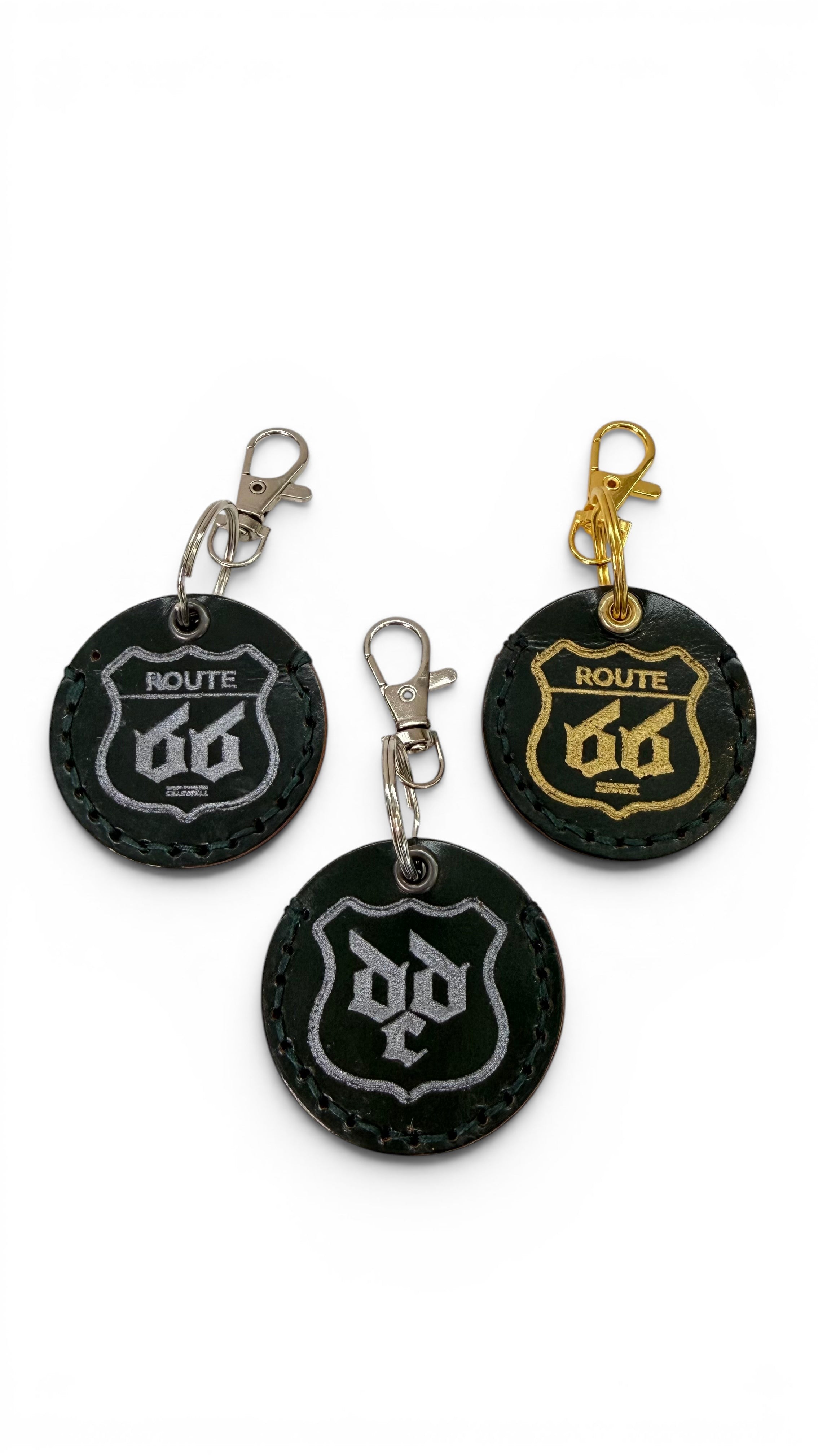 Leather AirTag Keychain